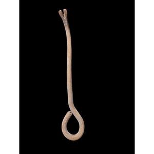 Hand Forged Vintage Oxidized Metal Pry Bar Nail Puller